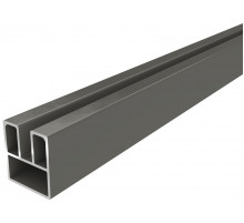 Профиль алюминиевый для стекла HILST 25 x 25 x 4000 мм. RAL 7024