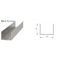 Профиль направляющий 50 х 40 х 0,65 мм., 3 м. ПН-2 Албес DIN Strong