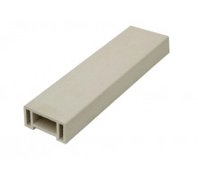 Профиль перила ДПК CM Railing White Wood 45 х 90 х 3000 мм. Белое дерево