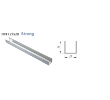 Профиль ППН-27 х 28 мм. Албес DIN Strong ~ 0.65 L=3.00 (мет.) . Арт.(6464-334645)