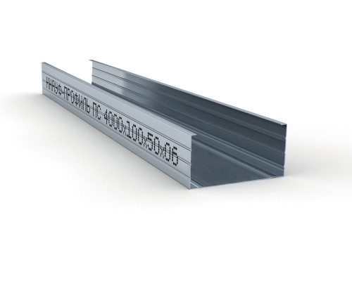 Профиль стоечный Кнауф / Knauf 100 х 50 мм. 3 м. 0.60 мм.