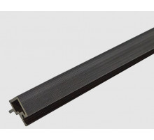 Профиль угловой ДПК CM Wall Black Wood 56 х 49 х 3000 мм. Черное дерево