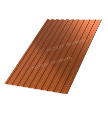 Профлист С-8-A 1150 мм. Металл Профиль AGNETA_Д-20-Copper 0,5 мм.