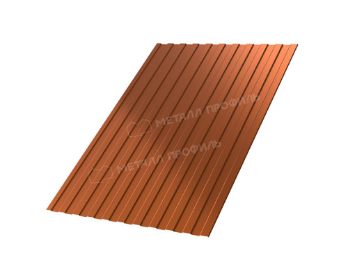Профлист С-8-A 1150 мм. Металл Профиль AGNETA_Д-20-Copper 0,5 мм.