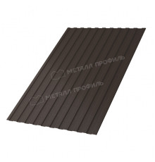 Профлист С-8-A 1150 мм. Металл Профиль VALORI DarkBrown 0,5 мм.