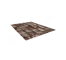 Профнастил Stynergy ST15 SteelArt® Дикий камень 3D 0,45 мм.