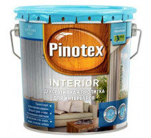 Пропитка декоративная для защиты древесины на водной основе Pinotex Interior база CLR 9 л.