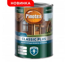 Пропитка декоративная для защиты древесины Pinotex Classic Plus 3 в 1 полумат. тиковое дерево 2,5 л.