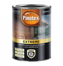 Пропитка декоративная для защиты древесины Pinotex Extreme палисандр полуматовая 9 л.