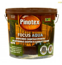Пропитка декоративная для защиты древесины Pinotex Focus Aqua Зеленый Лес 2,5 л.