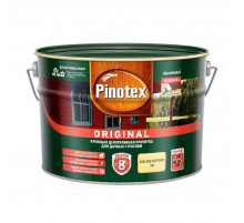 Пропитка декоративная для защиты древесины Pinotex Original полуматовая белая 9 л.
