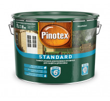 Пропитка декоративная для защиты древесины Pinotex Standard красное дерево 9 л.
