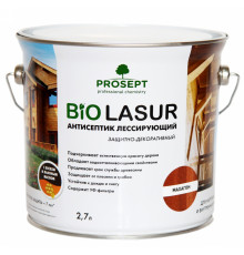 Пропитка декоративная для защиты древесины Prosept Bio Lasur дуб 9 л.