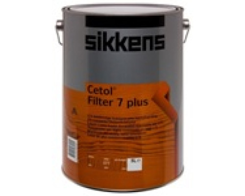 Пропитка декоративная для защиты древесины Sikkens Cetol Filter 7 PLUS полуматовая тик 5 л.