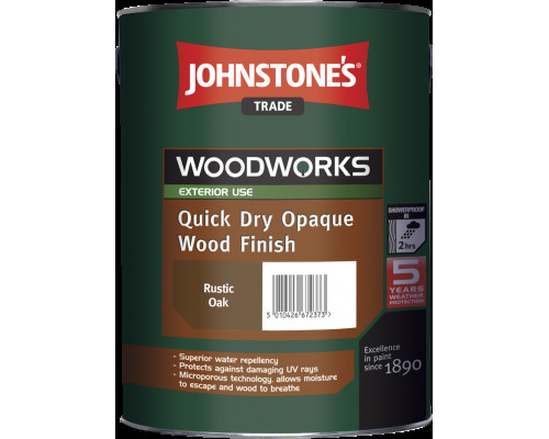 QD OPAQUE WOOD FINISH  Водоразбовляемая краска для древесины 2,5 л JOHNSTONE`S