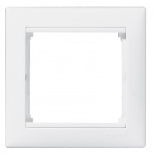 Рамка 1 пост горизонтальная белая Legrand Valena 774451