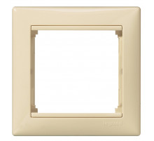 Рамка 1 пост VALENA слоновая кость Legrand 774351