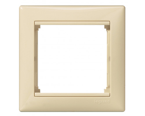 Рамка 1 пост VALENA слоновая кость Legrand 774351