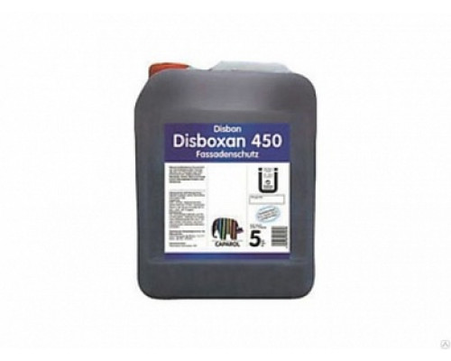 Раствор для пропитки фасадов Disboxan 450 Fassadenschutz 5л. "Caparol"