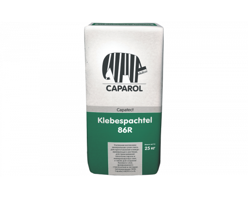 Раствор минеральный сухой Capatect Klebespachtel 86R 25 кг. Caparol