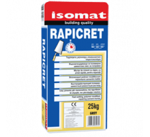 Раствор ремонтный быстросхватывающийся Isomat Rapicret серый 5 кг.