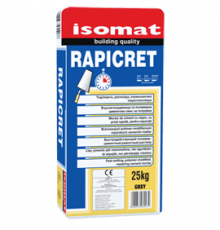 Раствор ремонтный быстросхватывающийся Isomat Rapicret серый 5 кг.