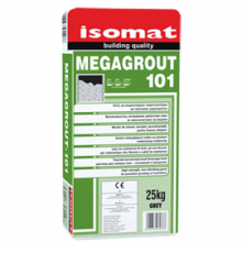 Раствор высокопрочный безусадочный легко текучий жидкий раствор Megagrout-101 серый 25 кг. Isomat