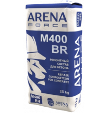 Ремонтный состав для бетона ARENA FORCE M400BR серый 25 кг.