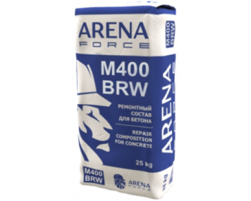 Ремонтный состав для бетона ARENA FORCE M400BRW серый 25 кг. зимний