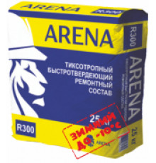 Ремонтный состав для бетона тиксотропный ARENA RepairMaster R300W серая 25 кг. до -10 С