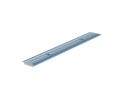 Решетка сварная оцинкованная Aquastok РСО Норма DN100 B125 / 1000 х 135 х 20 мм.
