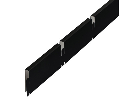 Рейка Grigliato-15 Grand Line 100 х 100 х 600 мм. h=38 папа черный Al