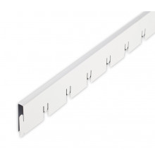 Рейка Grigliato-E "мама" 50x50 h40 b10 A903RUS01 белый матовый L=0.60 (алюм.) . Арт.(2284-28041)