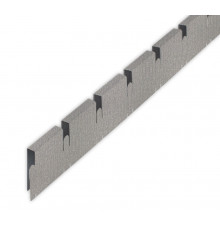 Рейка Grigliato-E "папа" 50x50 h40 b10 A906RUS05 металлик матовый L=0,6 м. 3875-344284