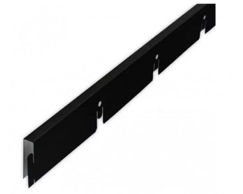 Рейка Grigliato GL15 "мама" 100 x 100 мм. h37 b15 A911RUS06 черный L=0.60 м. Албес 5267-57225