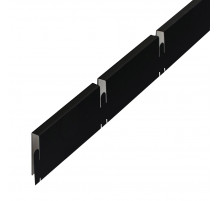 Рейка Grigliato GL15 "папа" 100 x 100 мм. h37 b15 A911RUS06 черный L=0.60 м. Албес 5267-57226