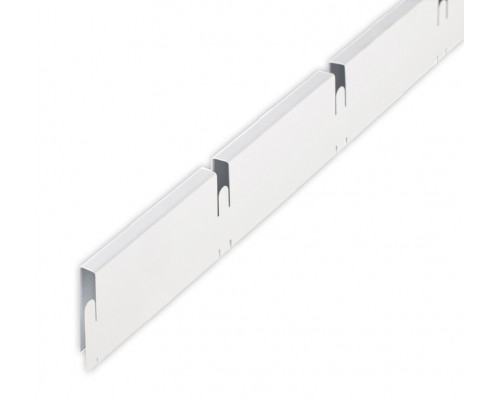 Рейка Grigliato "папа" 100x100 h40 b10 A903RUS01 белый матовый L=0.60 (алюм.) . Арт.(0776-21681)