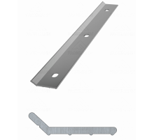 Рейка краевая алюминиевая Fachmann 1,8 мм. 3 м.