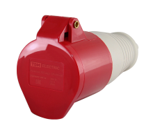 Розетка 225 переносная 3Р+РЕ+N 32А 380В IP44 TDM