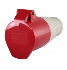 Розетка 225 переносная 3Р+РЕ+N 32А 380В IP44 TDM