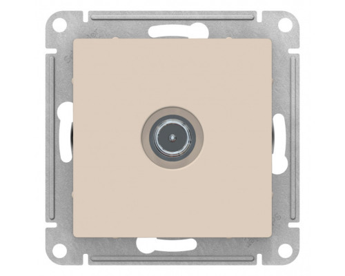 Розетка AtlasDesign Бежевый TV оконечная 1DB, механизм | ATN000291 | Schneider Electric