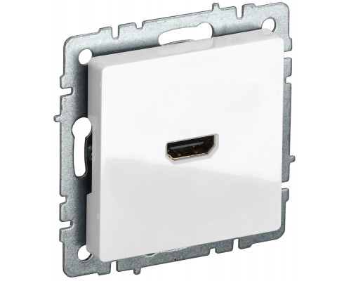 Розетка IEK BRITE белый HDMI РHDMI-0-БрБ