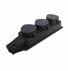Розетка каучуковая 3-я IP44 116.106-1 Mirsa