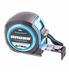 Рулетка GROSS Komfortabel 5 м. х 25 мм. обрезиненный корпус 32562