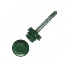 Саморез кровельный Daxmer 4,8 х 35 мм. RAL 6005 Зелёный мох