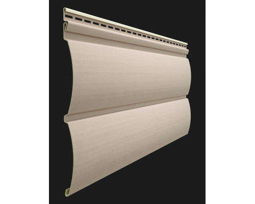 Сайдинг Docke Премиум Блок-Хаус D4.7T Крем-брюле 3600 х 243 мм. 0,87 м2