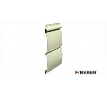 Сайдинг FineBer BlockHouse Classic Color Фисташковый 3660 х 232 мм. 0,85 м2