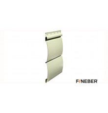 Сайдинг FineBer BlockHouse Classic Color Фисташковый 3660 х 232 мм. 0,85 м2