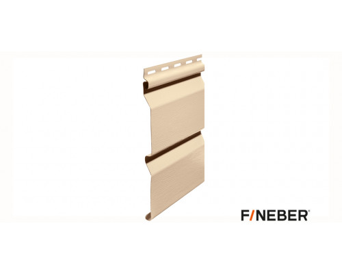 Сайдинг FineBer Дачный Лен 3000 х 205 мм. 0,625 м2