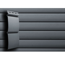 Сайдинг Grand Line Acryl Блок-хаус Графит 3000 х 244 мм. 0,73 м2